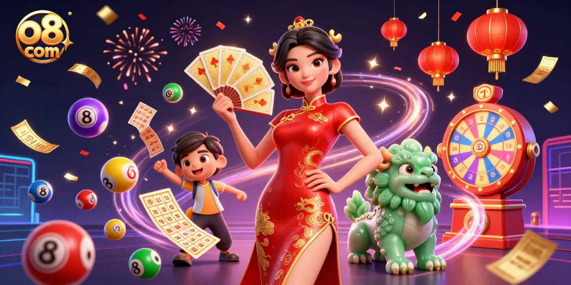 Experience exciting wins at o8 com with lively 3D characters and vibrant games