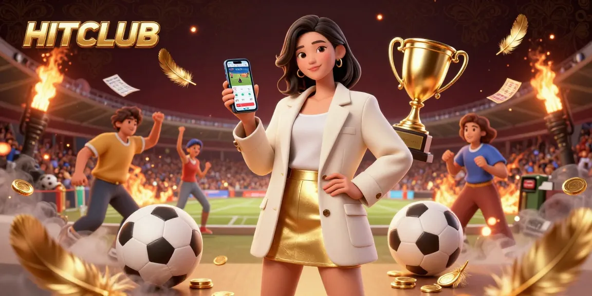 Experience HITCLUB through dynamic sports betting action and vibrant visuals.