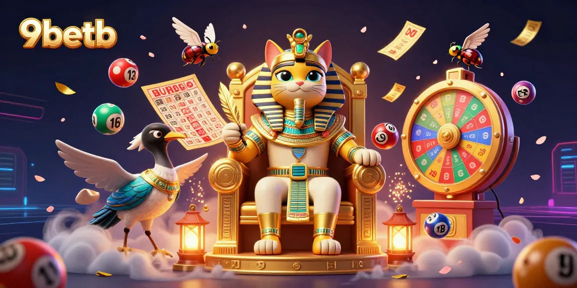 Engage in thrilling gameplay with 9betb's vibrant lottery elements and whimsical characters.