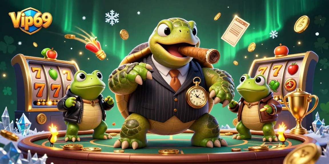 Experience thrilling gameplay with Vip69 at a cartoon casino featuring unique characters and rich visuals.