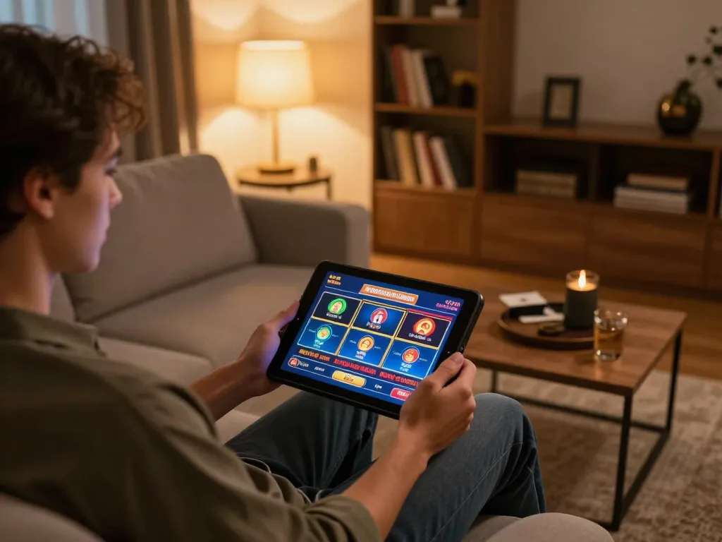 Spela på svenska casino utan licens på en surfplatta, njuta av en säker online spelupplevelse