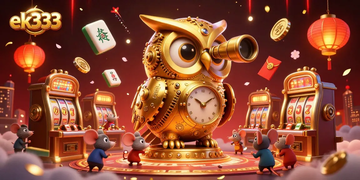 Spin and win with ek333 at a vibrant casino filled with magical characters and dynamic play!