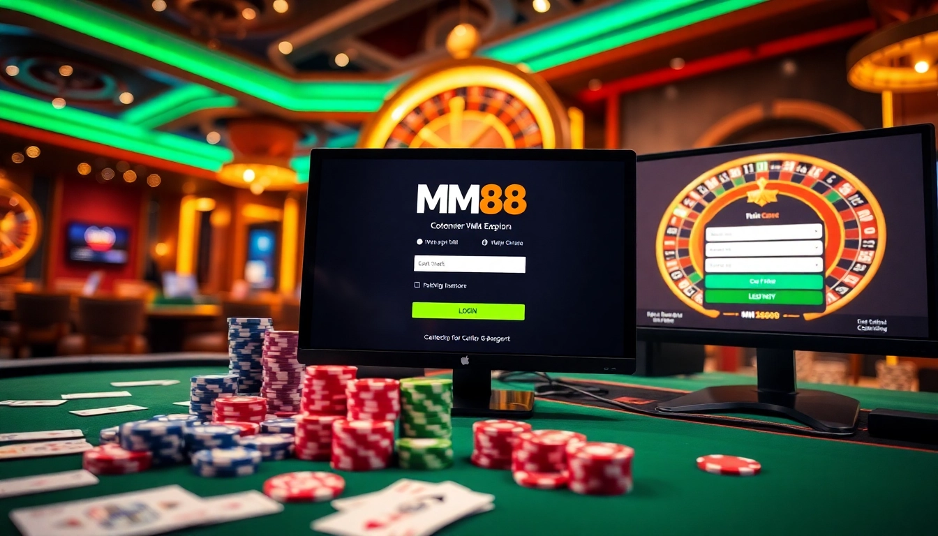 Experience the thrill of online gambling with mm88 đăng nhập as the gateway to winning opportunities.