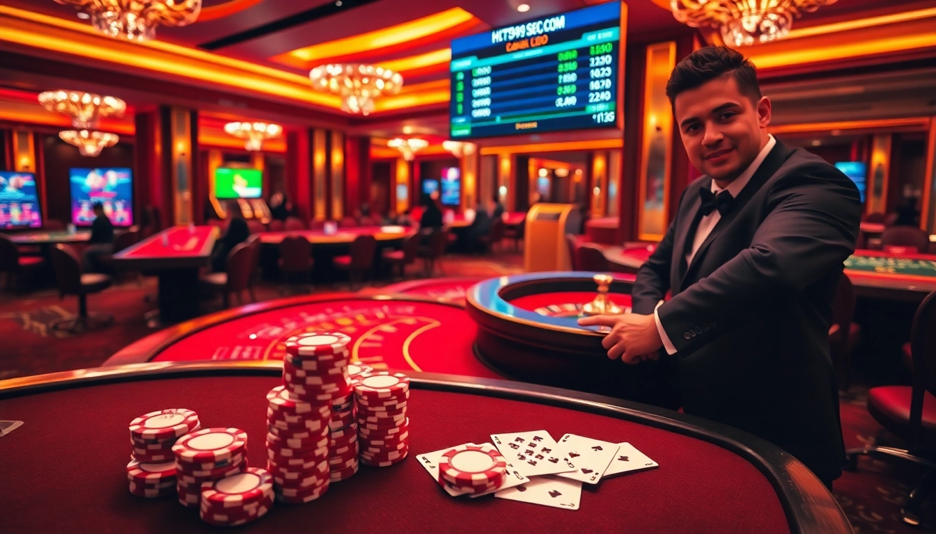 Gambling action at a casino with gaming tables and betting odds from https://ps99seo.com/.