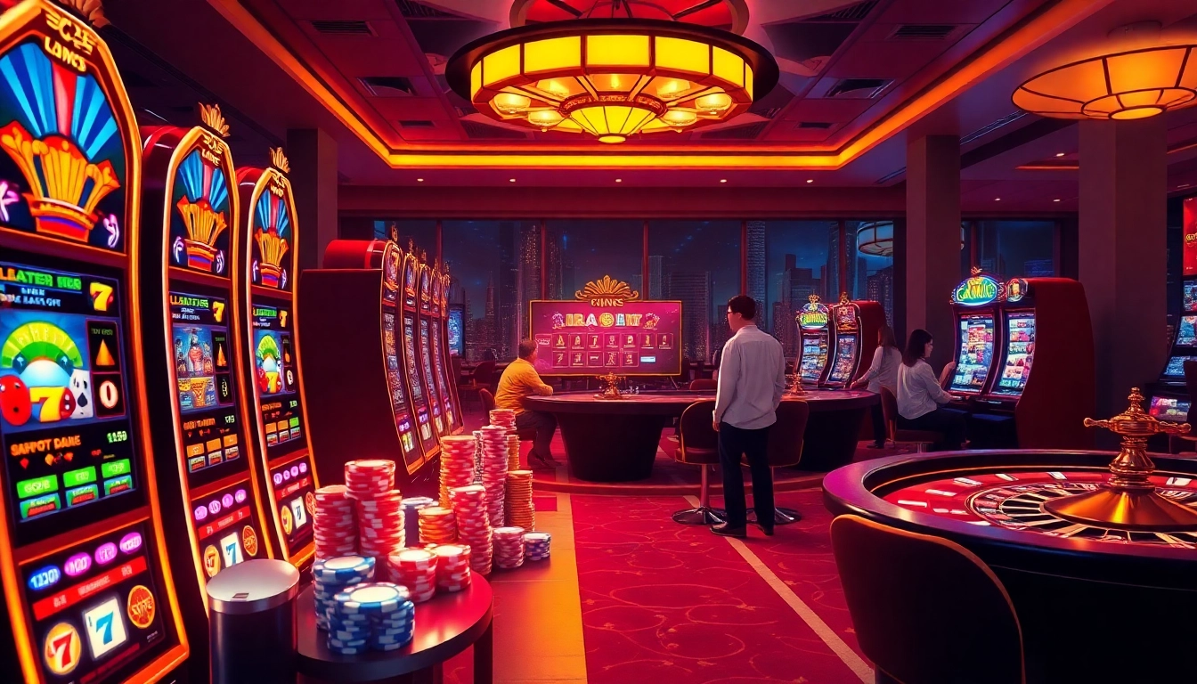 Spin the reels and win big at https://topnohu.one/ with vibrant slot machines and enthusiastic gamblers.