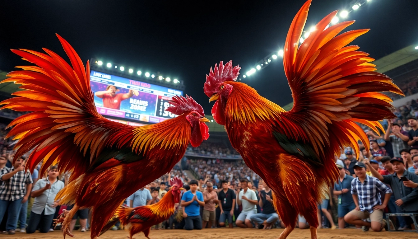 Experience thrilling live cockfighting at Sabong67.ac with vibrant action and excited fans.