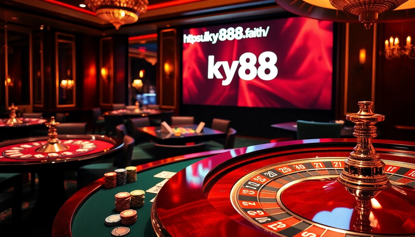 Experience thrilling gaming at https://lucky88.faith/ with engaging casino tables and vibrant atmosphere.
