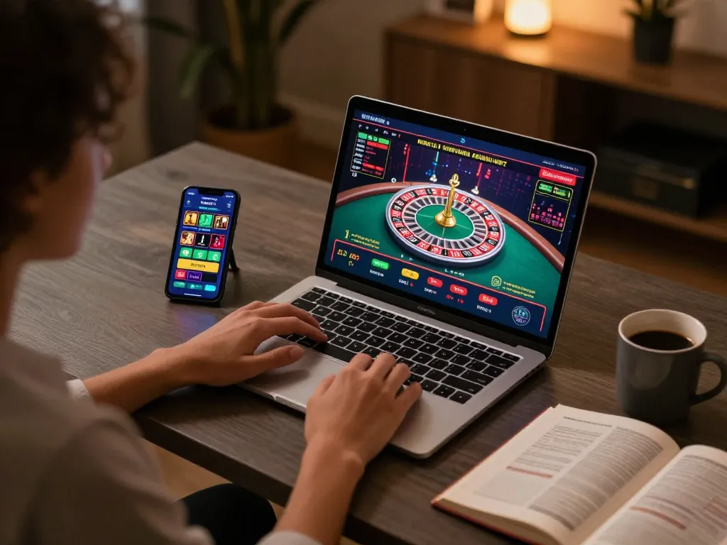 Experience live dealer games at hubet with online strategy and modern gaming setup