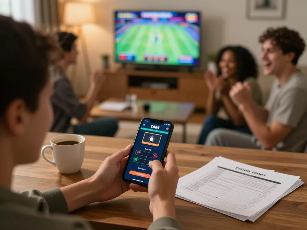 Betting on TA88 app while enjoying a fun game night with friends at home