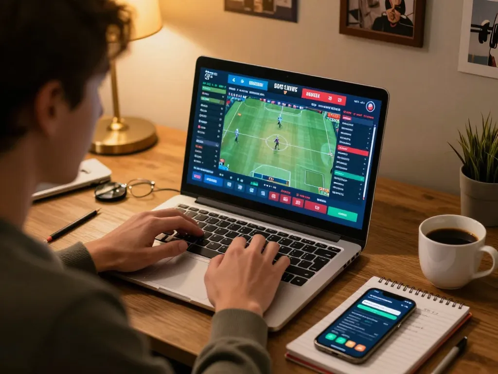 Engaging online sports betting experience with 11bet platform, showcasing live bets and excitement