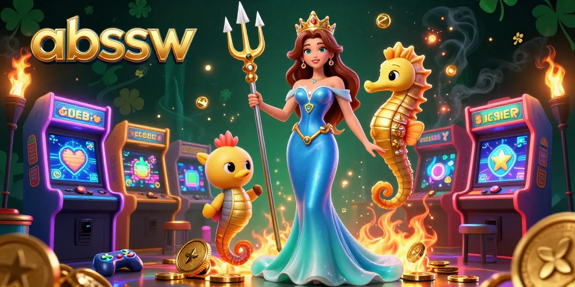 Join the excitement of abssw with vibrant 3D casino gaming elements and underwater treasures.