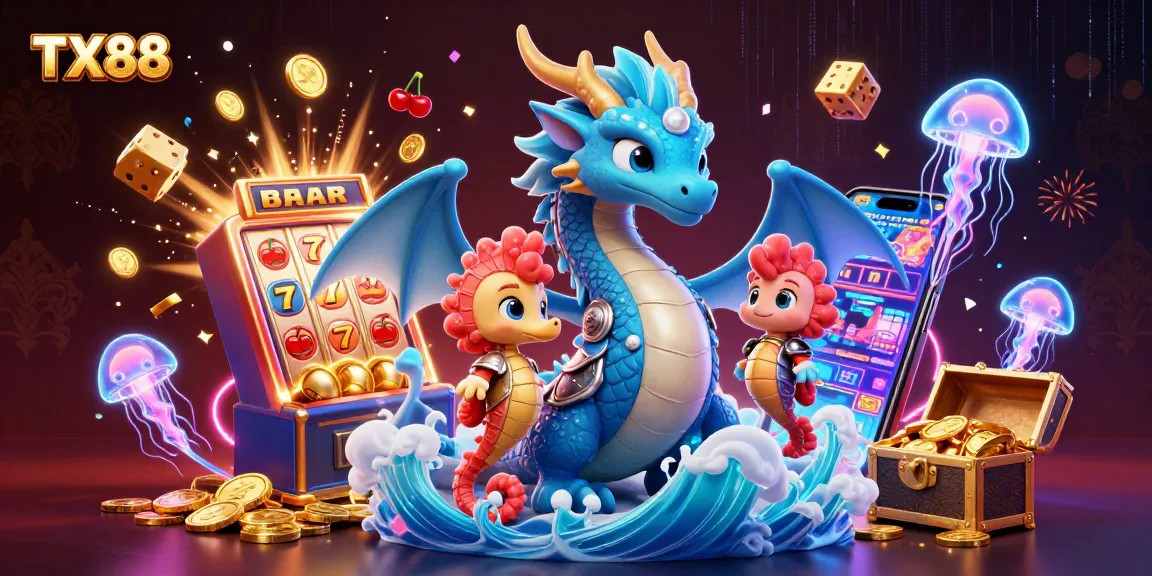 Play slots and win with TX88's exciting online casino atmosphere featuring dynamic game elements.