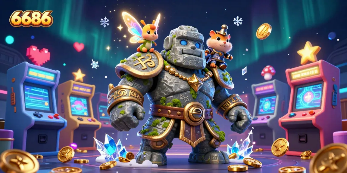 Engage with the thrilling world of 6686 casino games featuring magical characters in a vibrant, rich setting.