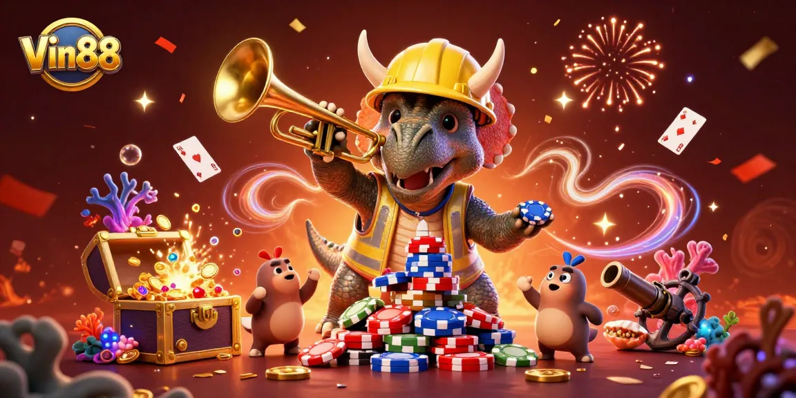 Win big with Vin88's exciting gaming features and vibrant casino atmosphere.