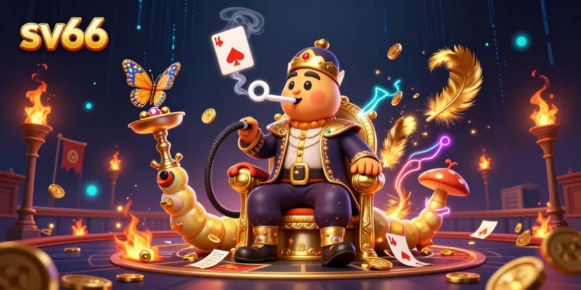 Engage in thrilling sports betting at sv66 with vibrant casino visuals and dynamic action elements.