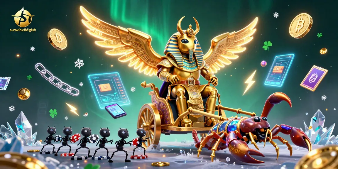 Engage with thrilling slots and games at sunwin chính hãng featuring vibrant golden elements.
