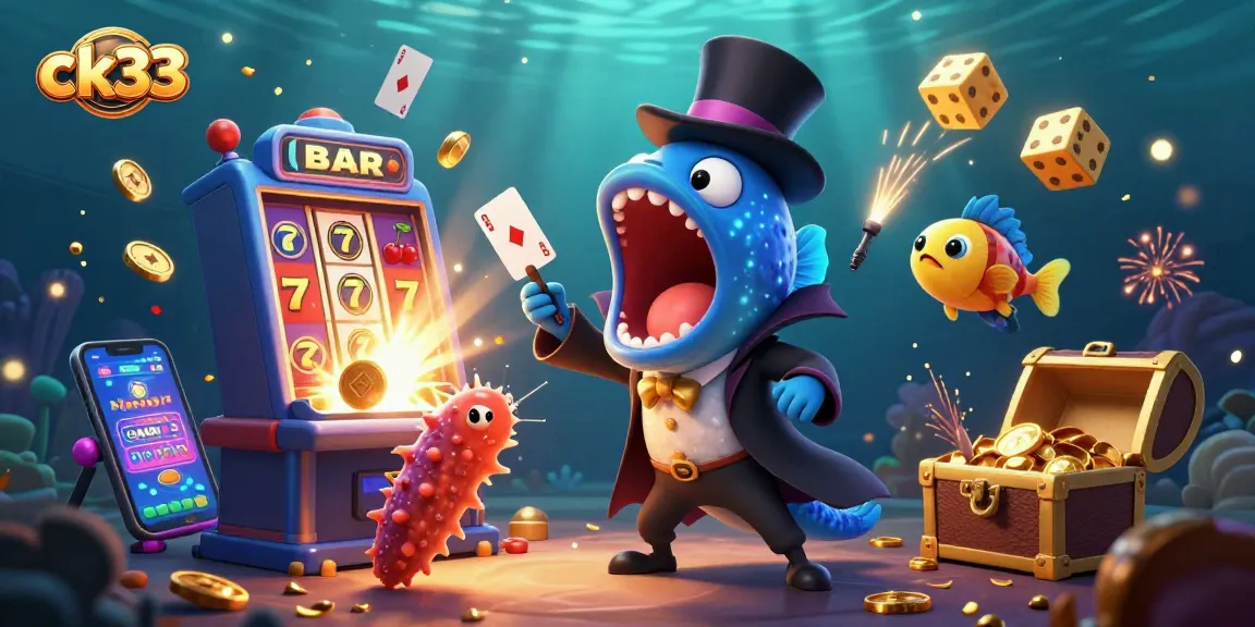 Engage with ck33 through a magical underwater casino adventure featuring enchanting sea creatures.